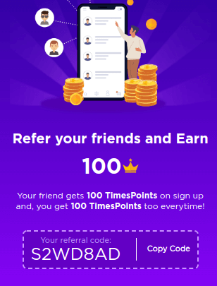 timespoints refer and earn