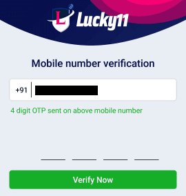 verify mobile number