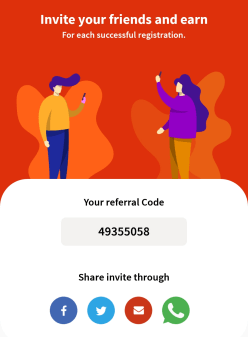 download and earn app referral code