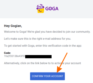 goga verify account