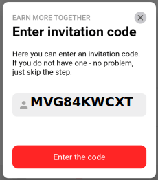 poll pay invitation code