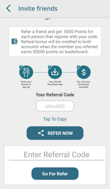 gigred quiz referral code