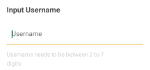 create handy pick username