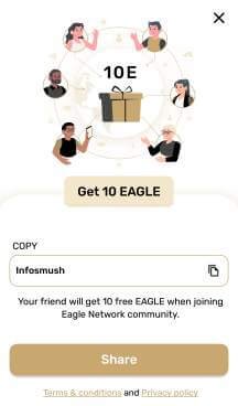 eagle network invite users