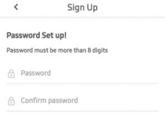 set up handy pick password