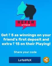 ludo cup app referral code