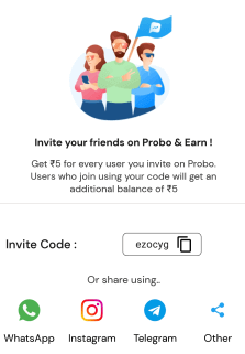 probo app referral code