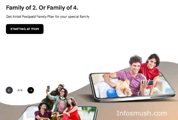Airtel Family Plan ₹599 Details